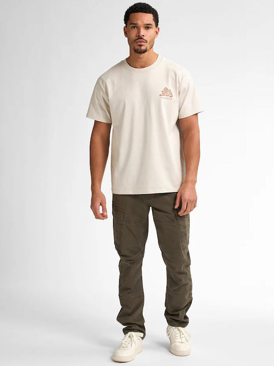 T-shirt Εκρου