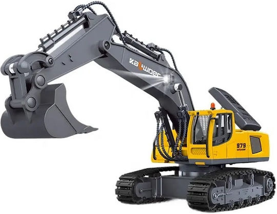 2.4g Radio Control Τηλεκατευθυνόμενος Εκσκαφέας Κίτρινο