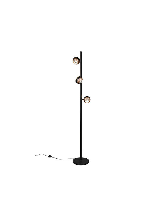 Trio Lighting LED Floor Lamp Black
