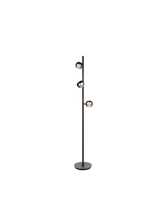 Trio Lighting Φωτιστικό Δαπέδου Ασημί