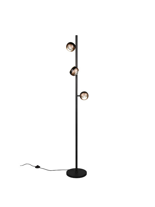 Trio Lighting LED Floor Lamp Black