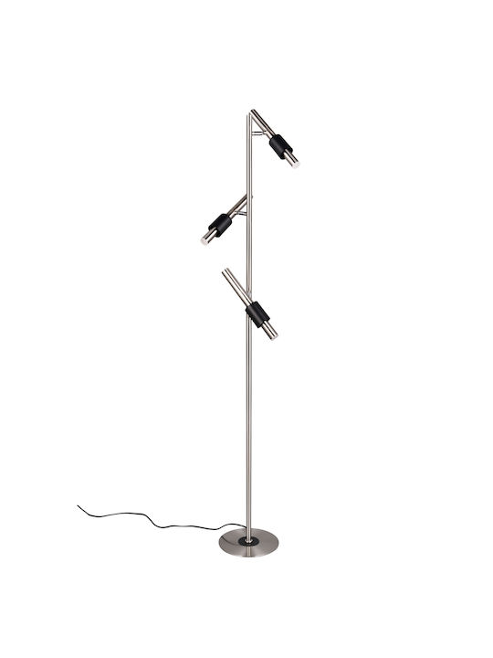 Trio Lighting Stehleuchte Silber