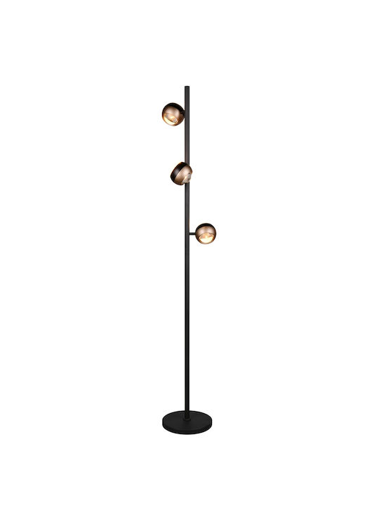 Trio Lighting LED Floor Lamp Black