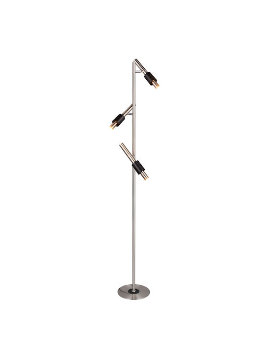Trio Lighting Stehleuchte Silber