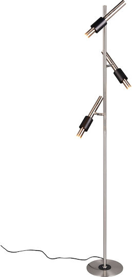 Trio Lighting Floor Lamp Silver