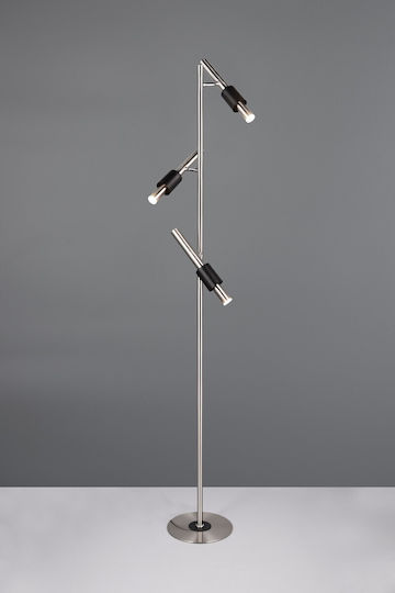 Trio Lighting Floor Lamp Silver