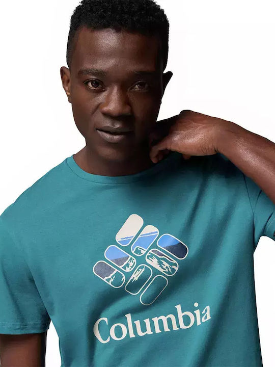 Rapid Ridge T-shirt Πετρόλ