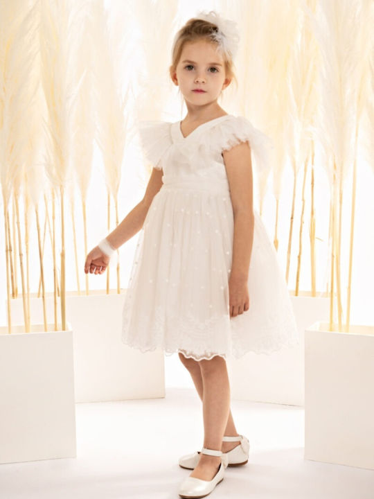 Baby Bloom White Baptism Dress made of Lace