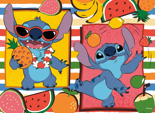 Puzzle pentru Copii Lilo And Stitch 48buc Lisciani Giochi