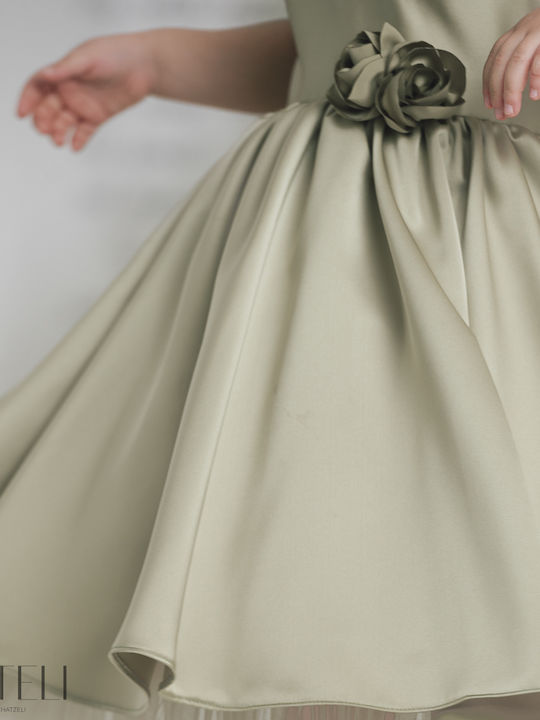 Vinte li Türkis Taufkleid
