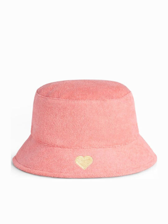 KiETLA Kids' Hat Bucket Fabric Sunscreen Pink