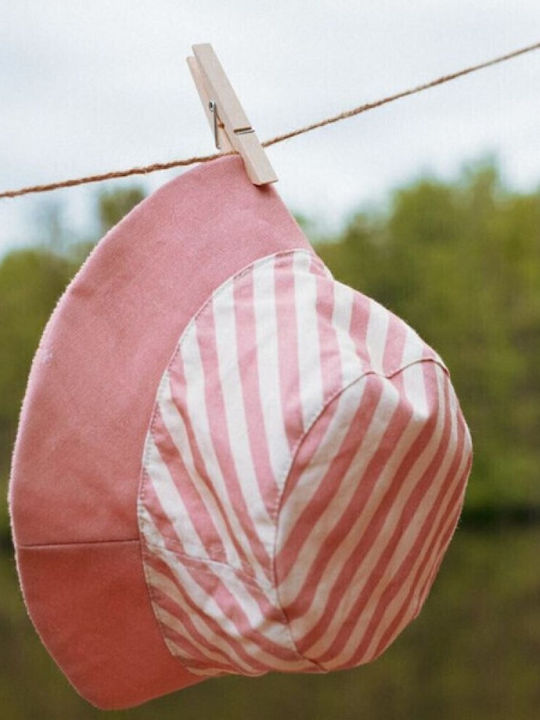 KiETLA Kids' Hat Bucket Fabric Sunscreen Pink