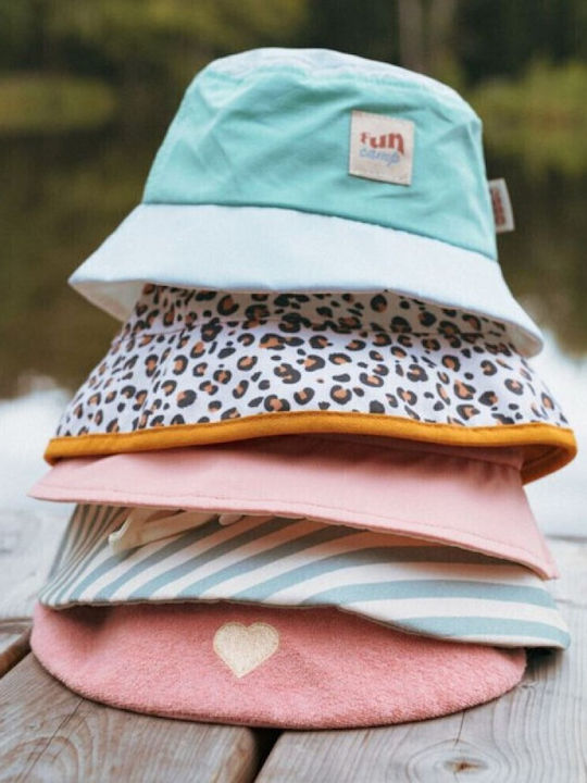 KiETLA Kids' Hat Bucket Fabric Sunscreen Pink