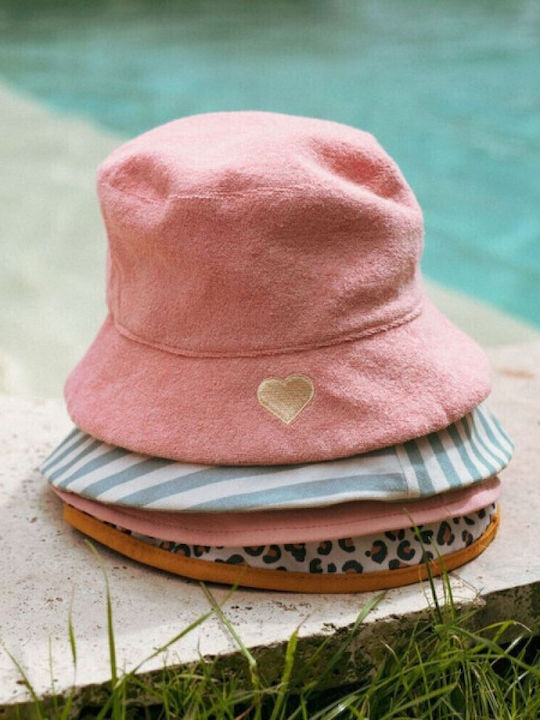 KiETLA Palarie Copii Bucket Tesatura Cu Protectie Solara Roze
