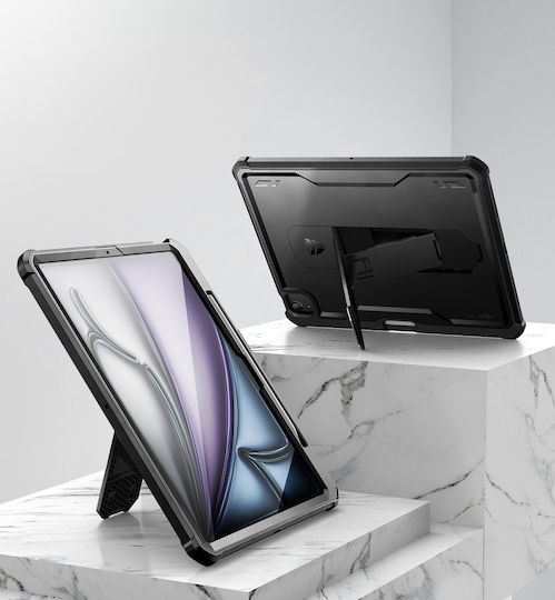Удароустойчив калъф iPad 10.9 2022 10-то поколение Dexnor пълен корпус черен