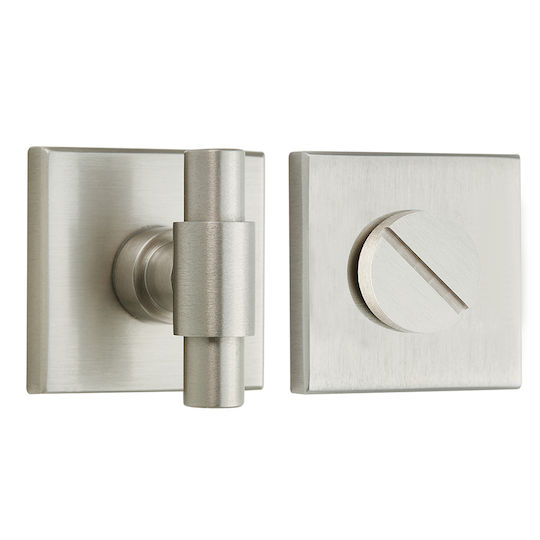 Set Square Rosette WC Security Latch Zogometal 1846 Chrome