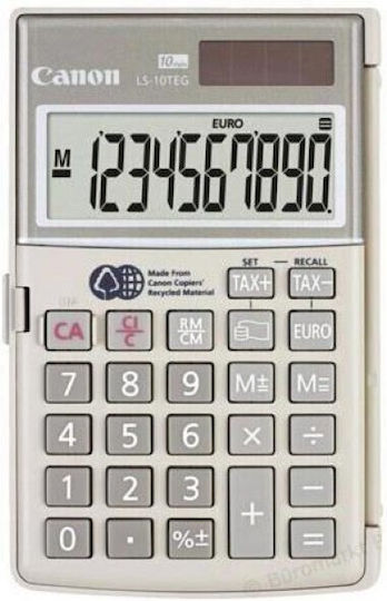 Canon LS-10 TEG Калкулатор Ежедневна употреба 10 Цифри в Сив Цвят 1бр