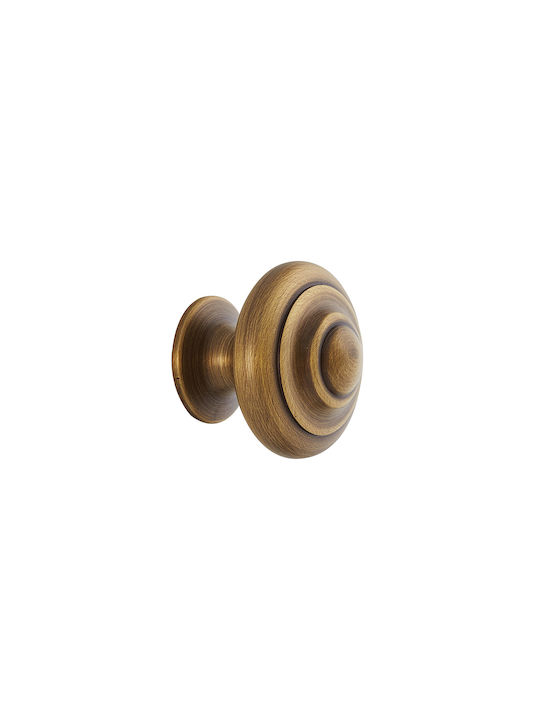 Zogometal Knob Furniture made of Metallic Bronze D27mm 711 1pcs