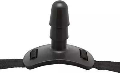 Vac U Lock Universal Strap-On Harness με Dildo σε Μαύρο Χρώμα