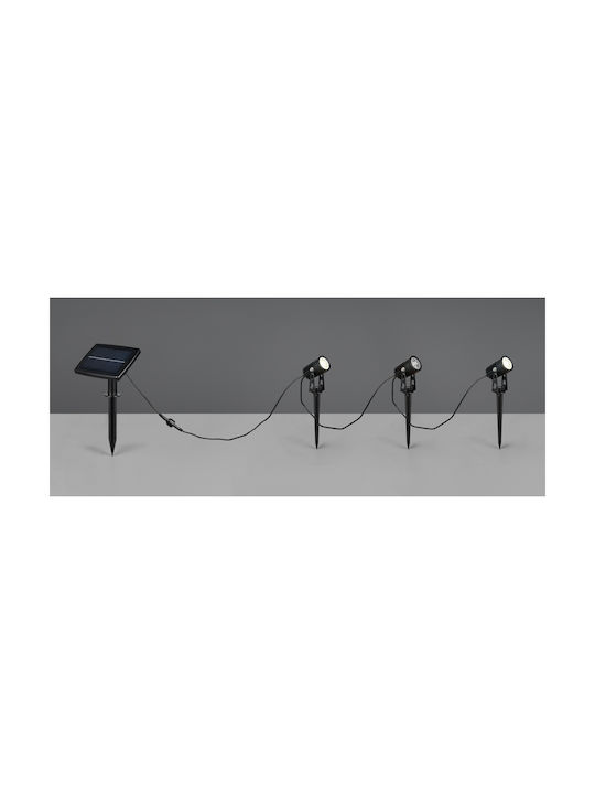 Trio Lighting Σποτ Οροφής Εξωτερικού Χώρου με Ενσωματωμένο LED σε Μαύρο Χρώμα R83256332