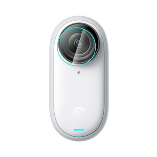 2 In 1 Screen Lens Tempered Glass Film Puluz Insta360 Go 3 Transparent