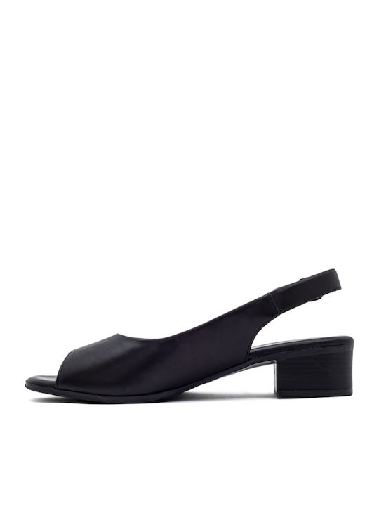 Pumps mit Riemchen Schwarz