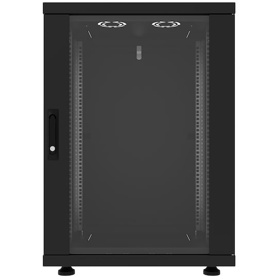 Canovate Επιδαπέδια Καμπίνα Rack 22U 60x80cm Μαύρο CSN-U-9-2268A