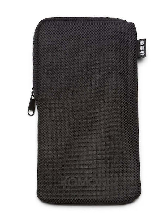 Komono Γυναικεία Γυαλιά Ηλίου με Μαύρο Κοκκάλινο Σκελετό και Μαύρο Φακό KOM-S6427