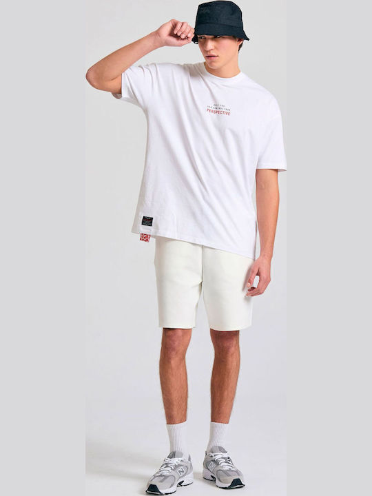 Men's Athletic Shorts Off White Ecru