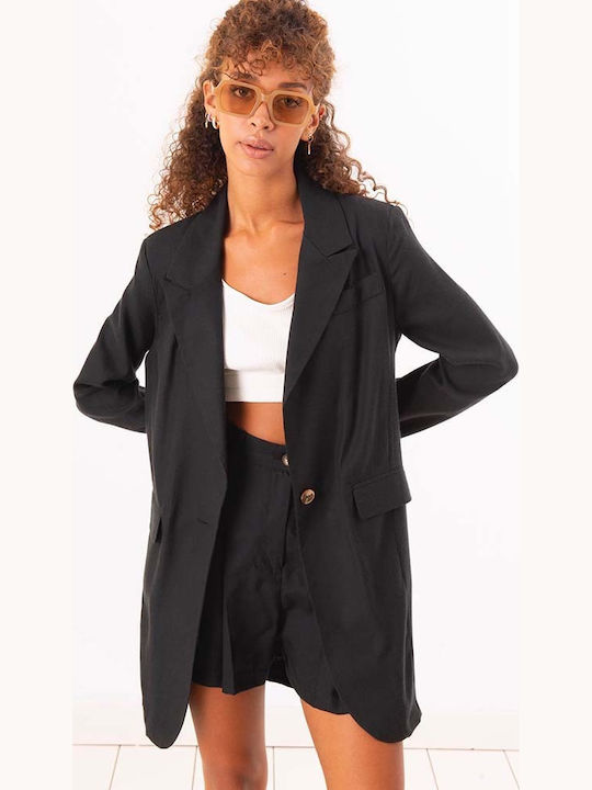 Sou Damen Blazer Black
