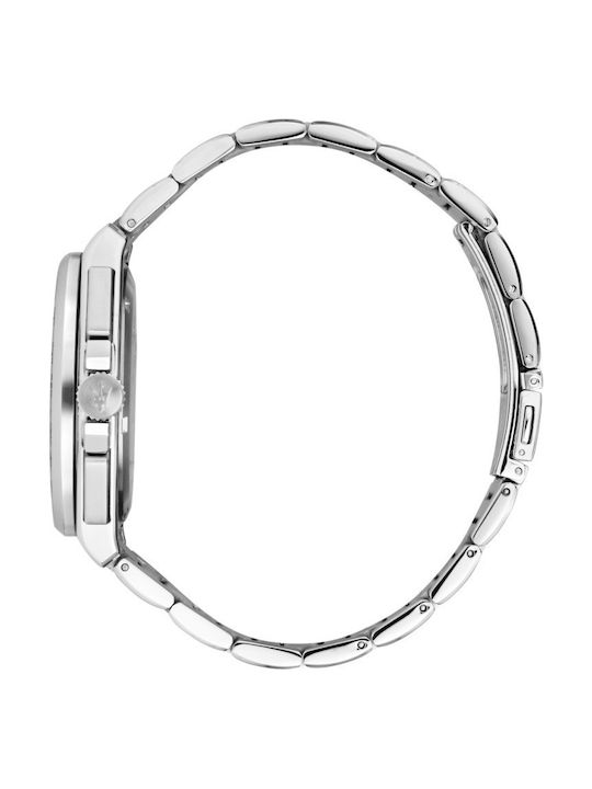 Maserati Men's Watch 43mm Chronograph Battery with White Metal Bracelet