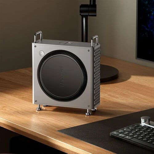 Ulanzi Qt01 Настолна Основa за Мини Компютър / SFF Сребриста X088