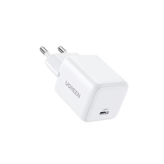 Ugreen Charger Without Cable GaN with USB-C Port 20W Power Delivery Whites (X512)