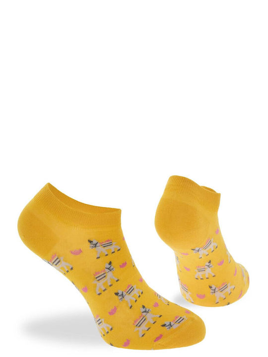Walk Women's Socks YELLOW DUST