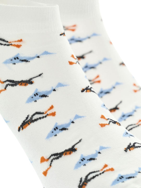 Walk Men's Socks White