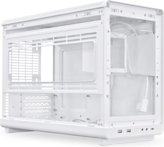 Lian Li DAN A3 Micro Tower Κουτί Υπολογιστή Wood White