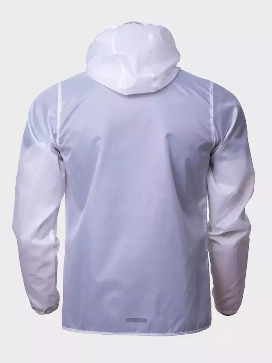 Athletic Jacket Waterproof White