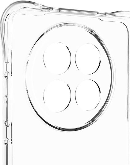 Spacecase Anti-shock Bumper Σιλικόνης 1mm με Λουράκι Διάφανο (OnePlus 13R)
