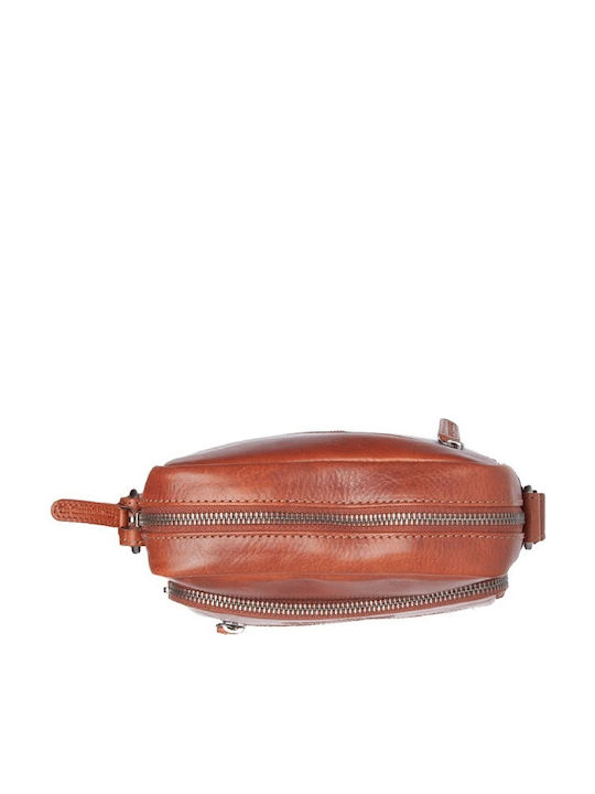 Brand Leather Men's Bag Shoulder / Crossbody Tabac Brown