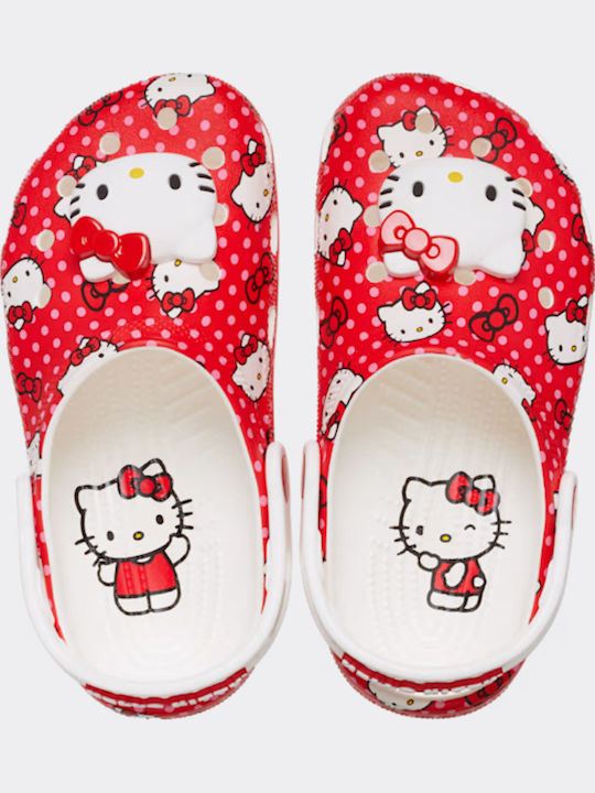 Classic Hello Kitty Παιδικά Ανατομικά Σαμπό Θαλάσσης Κόκκινα