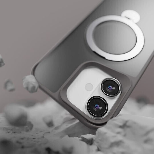 Etteri Back Cover Σιλικόνης / Πλαστικό Γκρι (iPhone 15 Pro Max)