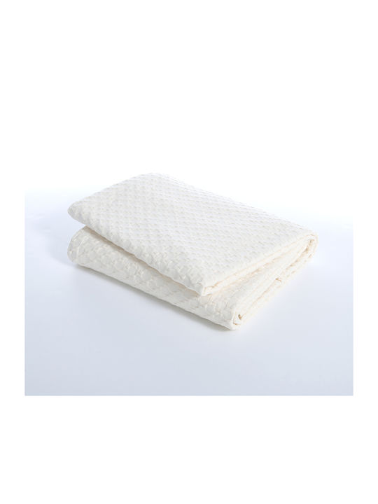 Nef-Nef Homeware Elmer Decke Piqué Moné 160x240cm Off-White