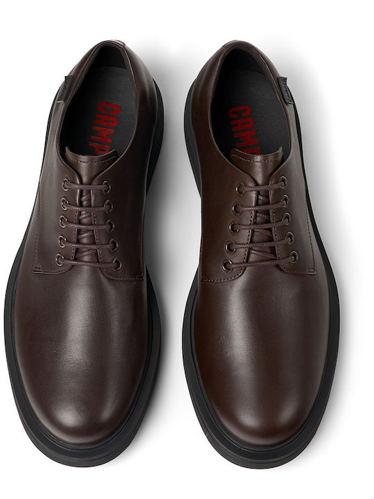 Norman Men's Leather Dress Shoes Brown