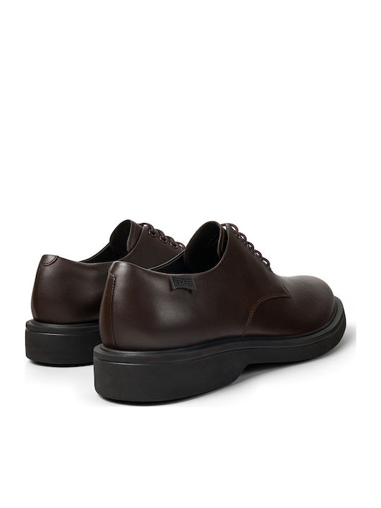 Norman Men's Leather Dress Shoes Brown