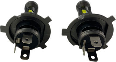 Bi LED Bulbs H4 Low or High Beams Plug-n-play 90,000 Lux 36 Watt 6000k 900% Brighter 2pcs