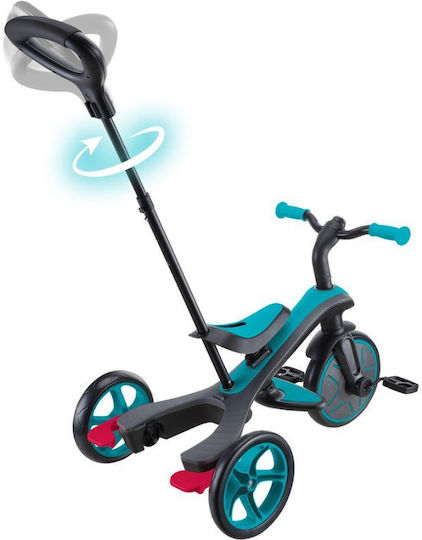 Globber Explorer Trike Πτυσσόμενο & Μετατρεπόμενο 4 σε 1 για 2-5 Ετών Γαλάζιο