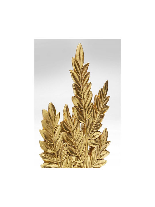 Dekorative Tischblätter 14x5x30cm Gold