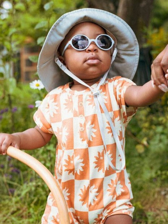 KiETLA Rozz Runde Kinder-Sonnenbrillen Blau Für 1-2 Jahre