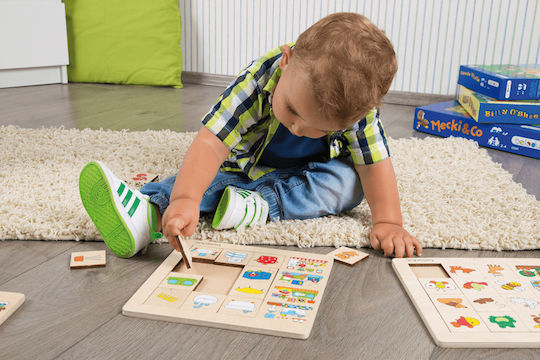 Wooden Kids Puzzle 12pcs Beleduc