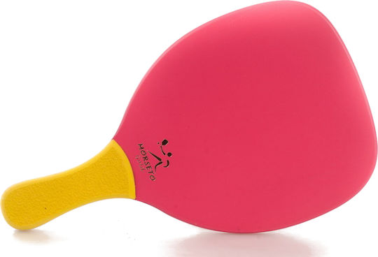 My Morseto Strandtennis-Schläger Rosa 400gr mit Gerader Handgriff Gelb